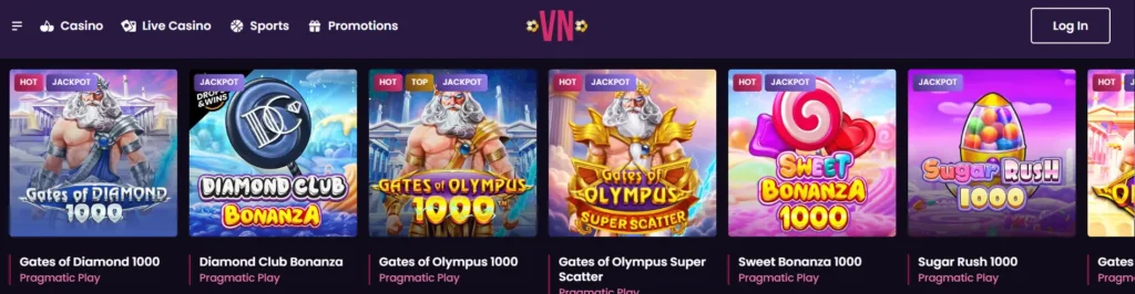 VegasNow Casino Slots